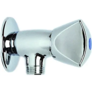 Ventil RIVER SPA - Itálie | RIVER R800/4001 nástěnný ventil (rohový ventil, roháček) 1/2"x1/2" R800/4001