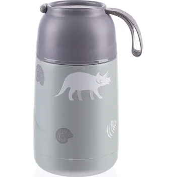 Termoska ZOPA Termoska na jídlo se silikonovým držákem 620 ml, Dino