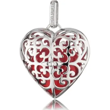 Přívěsek ENGELSRUFER Andělský Zvonek Srdce s rolničkou ERP-HEART-L+ERS-05-HEART-L