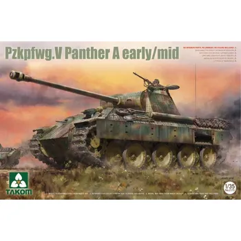 Plastikový model Takom 1/35 PzKpfwg. V Panther A early / mid