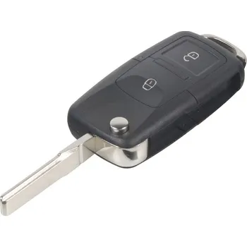 Auto elektroinstalace Náhradní obal klíče pro Škoda, VW, Seat, 2-tlačítkový, 48VW104