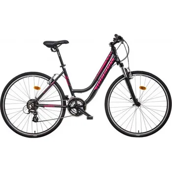 Mayo XR Basic Low Dámské crossové kolo 2025 černo-růžové