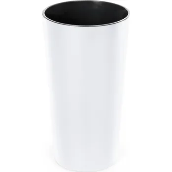 Květináč Plastový květináč Lilia 270 mm, bílý (119750 007 LA534 LILIE bílá 140mm obal)