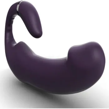 Vibrátor Tracy's Dog C Shape Double-Ended Dildo Vibrator Purple