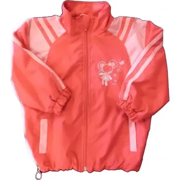 Chlapecká bunda Bunda dětská jarní - podzimní MYŠIČKA růžová - vel.98