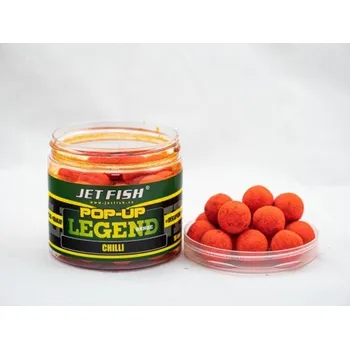 Boilies Jetfish Jet Fish Pop-up Legend Range - Chilli - 12mm