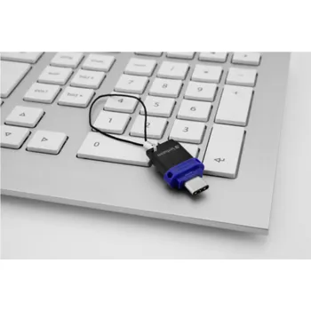 USB flash disk VERBATIM Flash Drive 32GB Store 'n' Go Dual Drive USB 3.0/USB Type-C, modrá 100000238109
