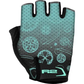 Sport KLS Cyklistické rukavice R2 ATR36N Easer tyrkysová XS