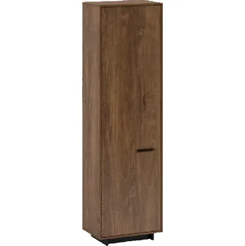 Šatní skříň Tempo Kondela Policová skříň Kondela Diram V1 (dub bolzano + černá)