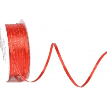 Stuha atlasová oboulící s rexorem šíře 3mm (20m/ks)