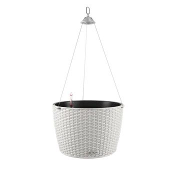 LECHUZA Nido Cottage Barva: Bílá, Vyberte typ :: Nido Cottage 35 (Ø 35cm x 23 cm)