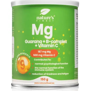 Nutrisslim Nature's Finest Magnesium + Guarana + B-Complex + Vitamin C 150 g