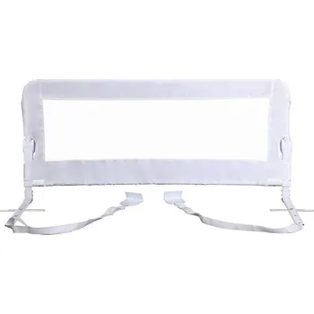 Dětská zábrana DREAMBABY Zábrana bezpečnostní Maggie k posteli Extra velká 110x50 cm bílá