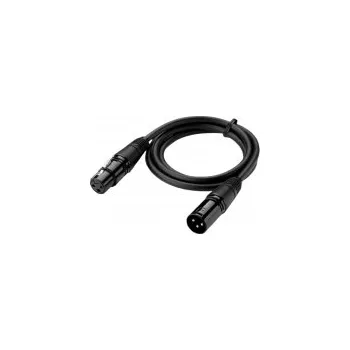 Audio kabel Kabel DMX-DMX, kovové konektory 3-pin, 3 m