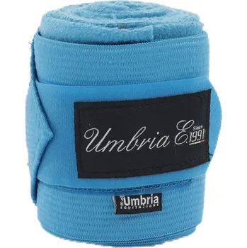 Ochrana nohy a ocasu Umbria Equitazione Bandáže kombinované Umbria Equitazione, 4 ks, 4 m, turquoise