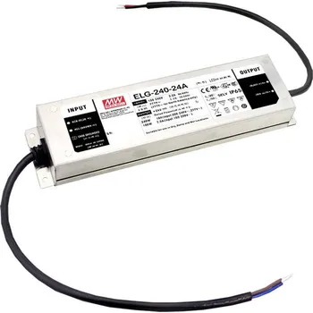Příslušenství pro LED osvětlení MEAN WELL ELG-240-36AB-3Y LED driver konstantní napětí 239.76 W 3.33 - 6.66 A 33.5 - 38.5 V/DC stmívací funkce 3v1 , montáž na nehořlavém povrchu , schválení
