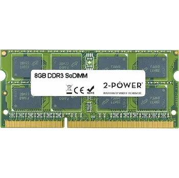 Operační paměť 2-Power SODIMM DDR3 8GB MEM0803A MultiSpeed 1066/1333/1600 MHz DDR3 SoDIMM 2Rx8 (1.5V / 1.35V) (DOŽIVOTNÍ ZÁRUKA)