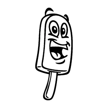 Samolepící dekorace SAMOLEPKA Nanuk 001 pravá s obličejem (01 - černá) NA AUTO, NÁLEPKA, FÓLIE, POLEP, TUNING, VLASTNÍ TEXT, TISK, AUTOSAMOLEPKY.cz, POLEPY, OBRÁZEK, LOGO, SAMOLEPKY