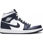 Air Jordan Jordan 1 Mid White Metallic Gold Obsidian Velikost: 42