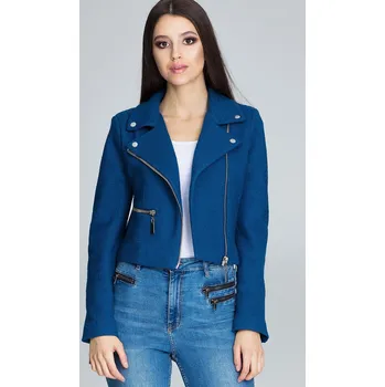 Dámská cargo bunda Dámský modrý blejzr M607 blue Velikost: S