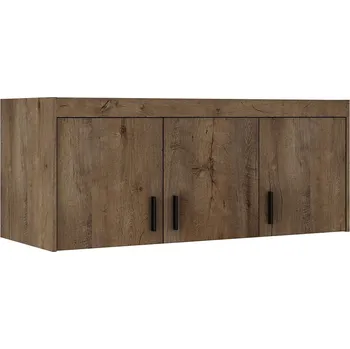 Šatní skříň Nástavec na šatní skříň ELENA 3D | 133 cm | dub lefkas