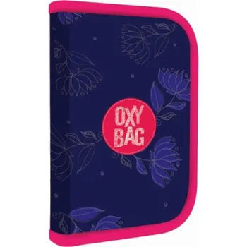 Penál Prázdný penál, Flowers, 2 chlopně