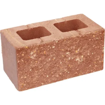 Zahradní obrubník Tvárnice CS-BETON CSBlok jednostranně štípaná bez prořezu 40x20x20 cm červená