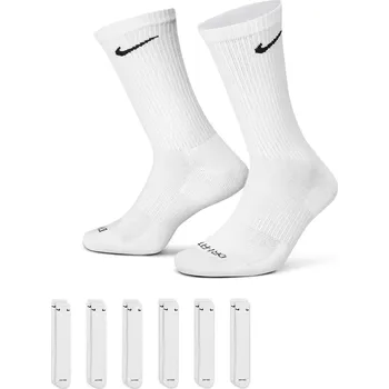 Pánské ponožky NIKE Everyday Plus Cushioned Training Crew 6 párů SS6897-100