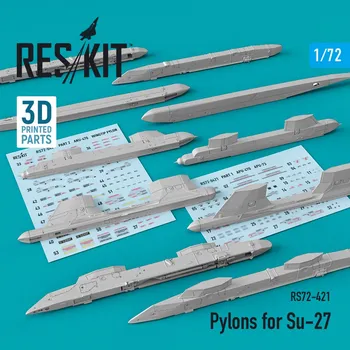 Plastikový model 1/72 Pylons for Su-27