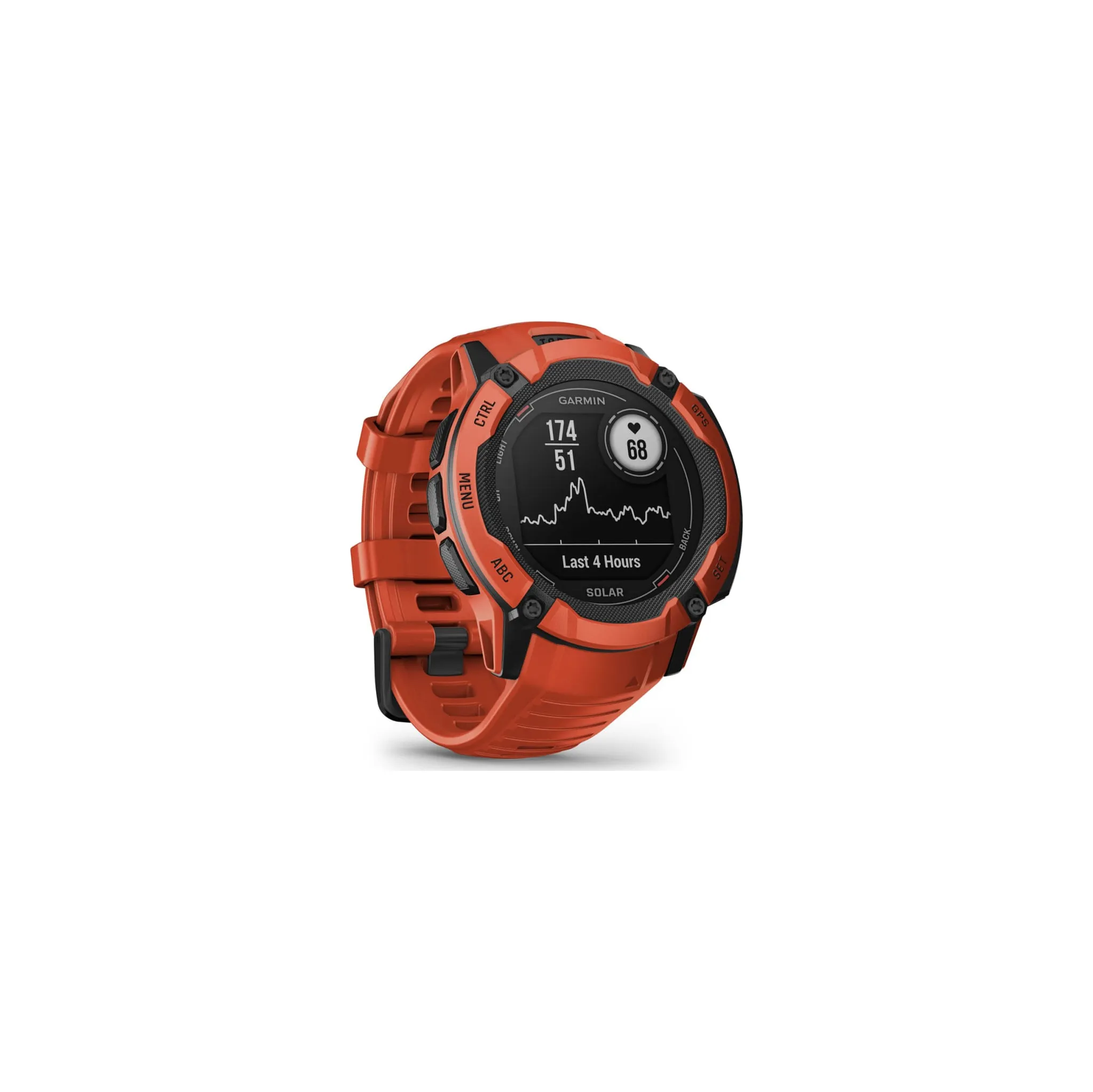 Fotografie 3 - Chytré hodinky Garmin Instinct 2X Solar Flame Red