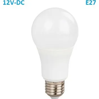 Žárovka SMD LED žárovka A60 10W/12V-DC/ E27 /4000K/875Lm/230°