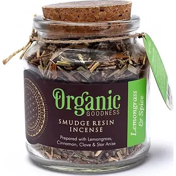 Vonná tyčinka Vykuřovací směs Organic-Citronová tráva a koření