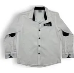 ATC Kids Chlapecká bílá společenská košile Barva: Bílá, Velikost: 122