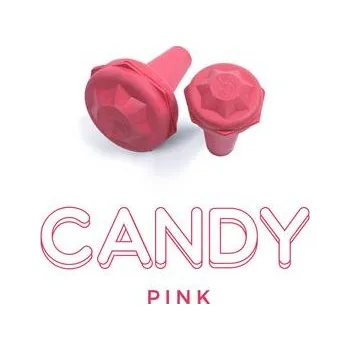 Barevné koncovky KAMALEON růžová / 75 cm