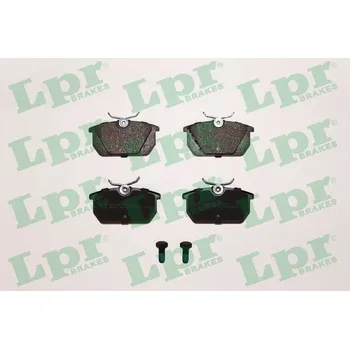 Brzdová destička Brzdové destičky Fiat Uno, Tipo, Tempra, 05P101