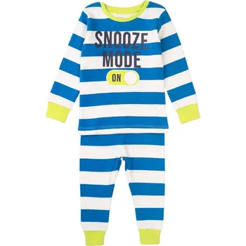 Dívčí pyžamo Minoti Pyžamo chlapecké, Minoti, TB PYJ 17, modrá Vel. 80/86