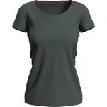 Stedman Dámské strečové tričko Crew Neck Claire Barva: Šedá břidlicová, Velikost: XS