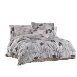 TipTrade s.r.o. Bavlněné povlečení Ginko Bílé 140x200 + 70x90 cm