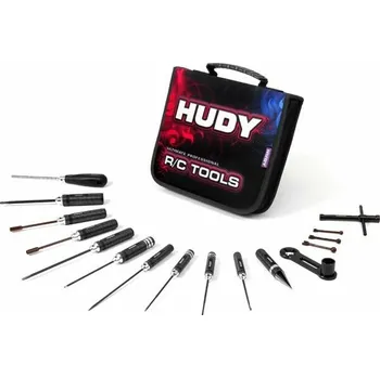 RC model auta HUDY SET OF TOOLS + CARRYING BAG - FOR 1/8 OFF-ROAD CARS - expresní doprava