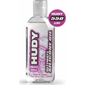 RC model auta HUDY PREMIUM SILICONE OIL 550 cSt - 100ML - expresní doprava