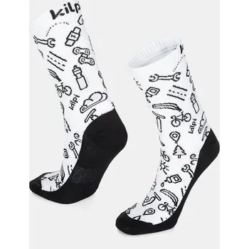 Dámské ponožky Unisex sportovní ponožky Kilpi FINISHER-U bílá 35