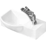 Koupelnové umyvadlo levé MEXEN HUGO 40 x 22 cm bílé