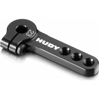 RC model auta HUDY ALU CLAMP SERVO HORN - KO PROPO, SANWA - 3-HOLE M3 - 23T - expresní doprava