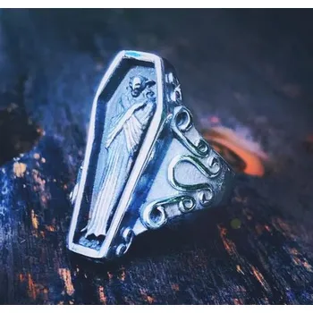 Prsten Prsten rakev - ocelový (Prstýnek rakev (ocel))