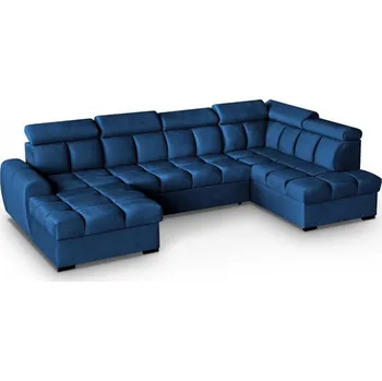 Sedací souprava sedací souprava Gemma U modrá levá