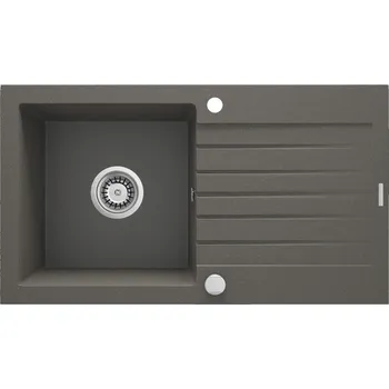 Granitový dřez Deante Zorba granitový dřez 76x44 cm antracitová ZQZ_T113