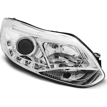 Přední světlomet TUNING-TEC Přední světla Ford Focus MK3 11+ chrom LED TUBE