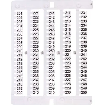 Štítek označovací pro všechny typy svorek ES-NU0851201, ETI