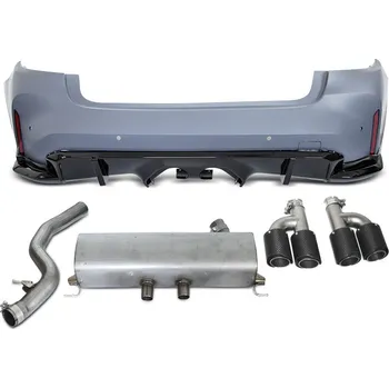 Karosérie Zadní nárazník s výfukem pro BMW G20 19- v G80 M-PERFORMANCE STYLE PDC