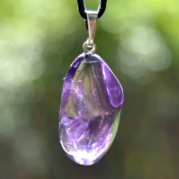 Drahý kámen Přívěsek Ametyst AAA - tromlovaný, Brazílie